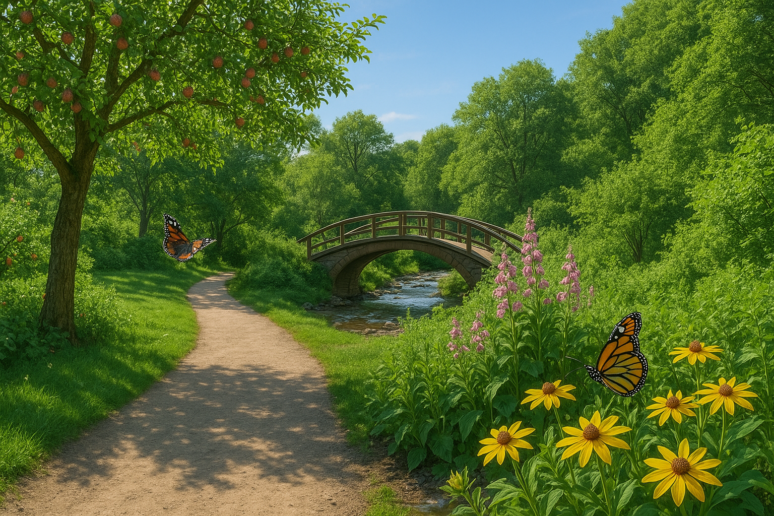 In the Summer Garden